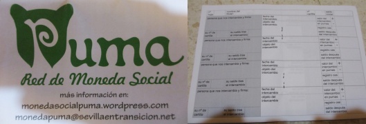 Por fin tengo mi libreta de Puma Moneda Social